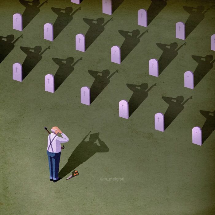 Thought-Provoking Illustration By Marco Melgrati