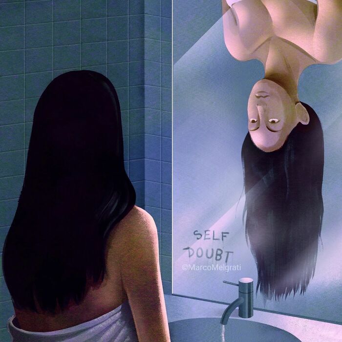 Thought-Provoking Illustration By Marco Melgrati