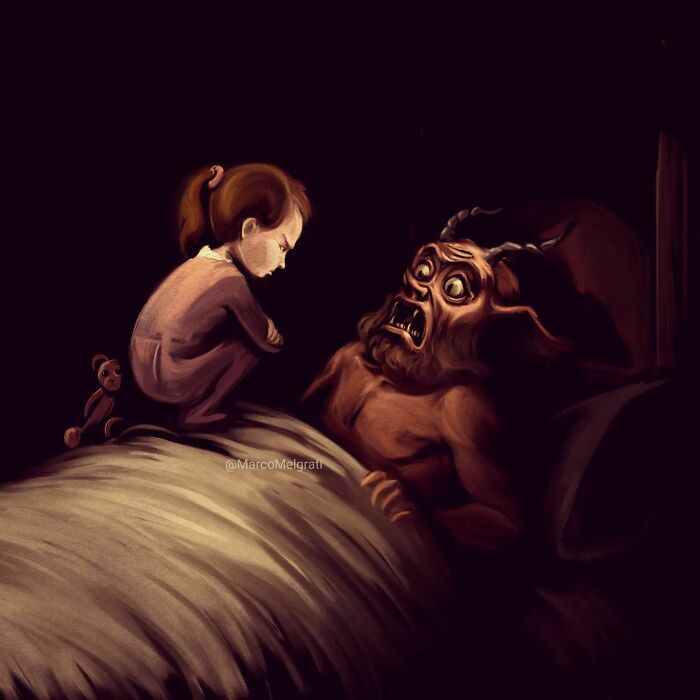 Thought-Provoking Illustration By Marco Melgrati