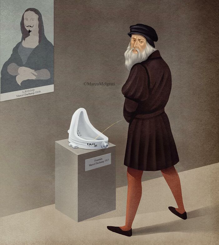 Thought-Provoking Illustration By Marco Melgrati