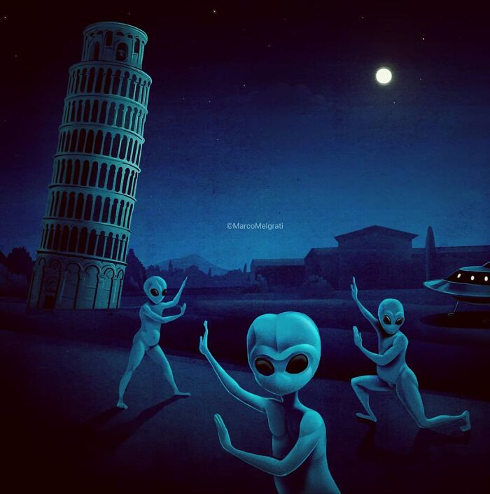 Thought-Provoking Illustration By Marco Melgrati