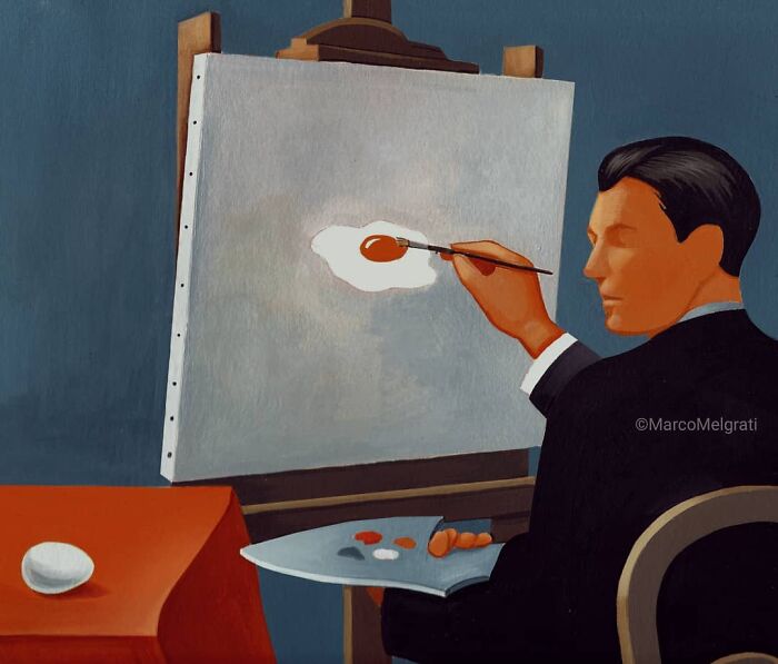 Thought-Provoking Illustration By Marco Melgrati