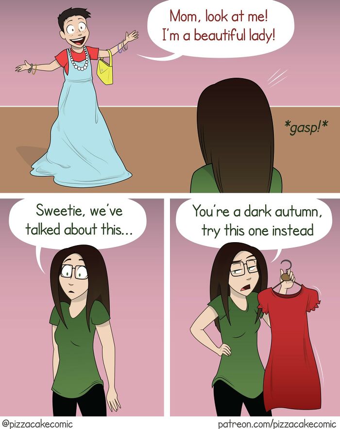 Funny Comics On Her Life As An Artist And Her Daily Struggles