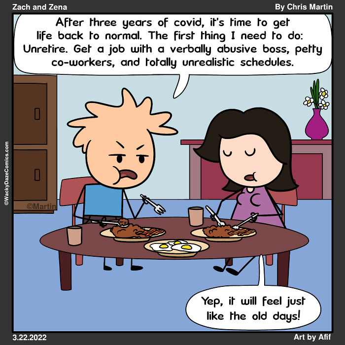 Introducing My "Zach And Zena" Cartoons