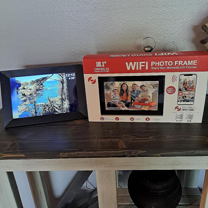  Smart WiFi Digital Photo Frame - Share Life’s Moments Instantly From Anywhere