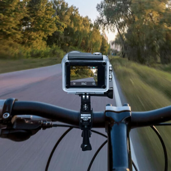 Capture Adventures In Elite Detail: V50 4k60fps WiFi Action Camera With Voice Control And Waterproof Design