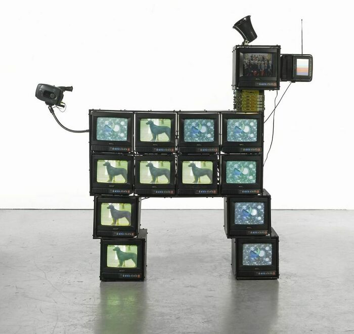 Nam June Paik [watchdog] 1996