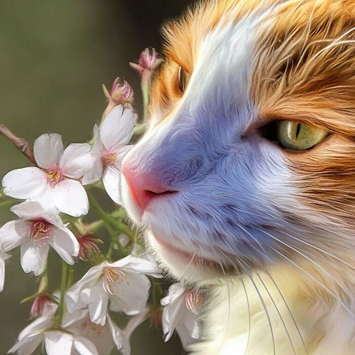 Woman-Documents-Italian-Cat-Daily-Life