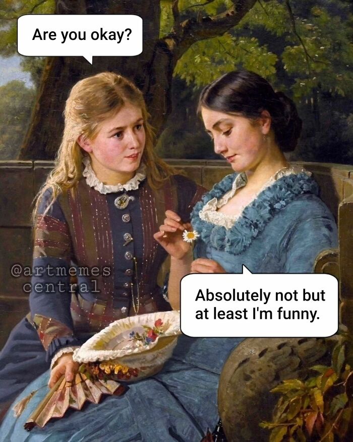 Classical Damn: Breathing New Life Into Old Paintings With Memes (New Pics)