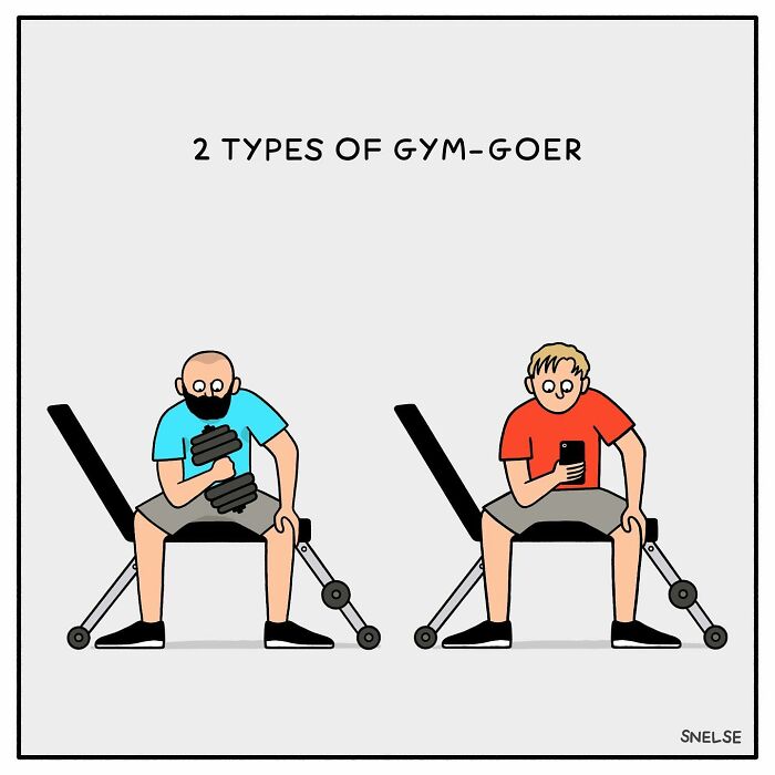 Random And Funny Comics By Snelse