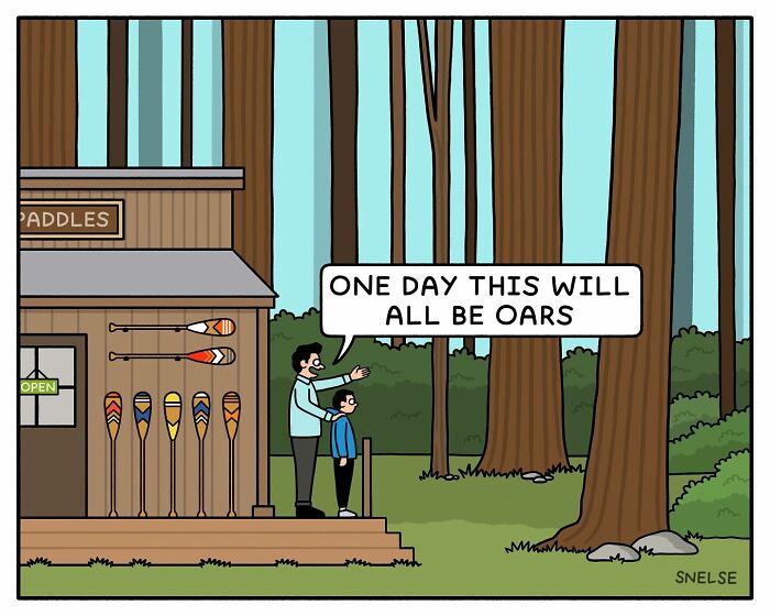 Random And Funny Comics By Snelse