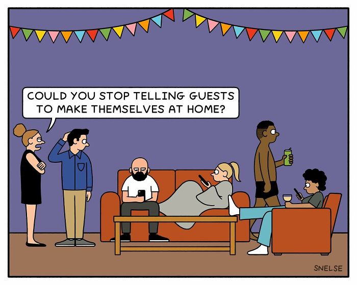 Random And Funny Comics By Snelse