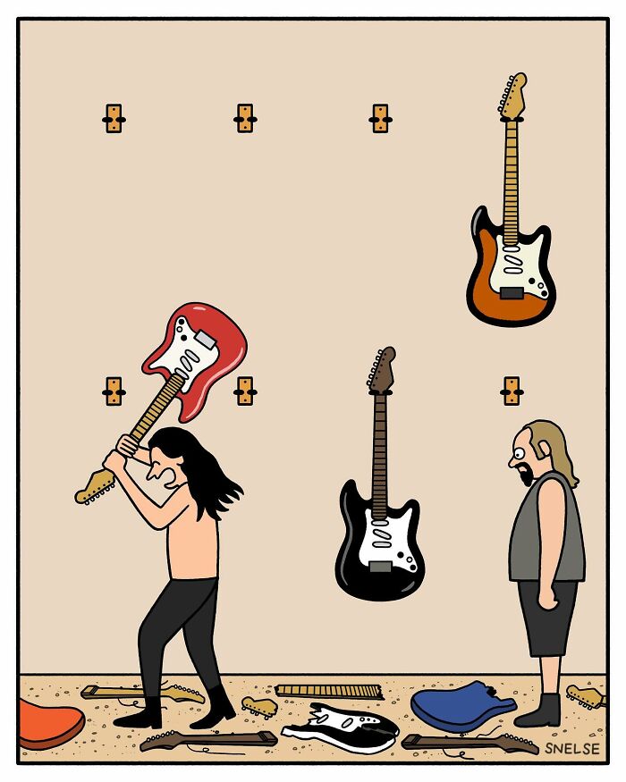 Random And Funny Comics By Snelse