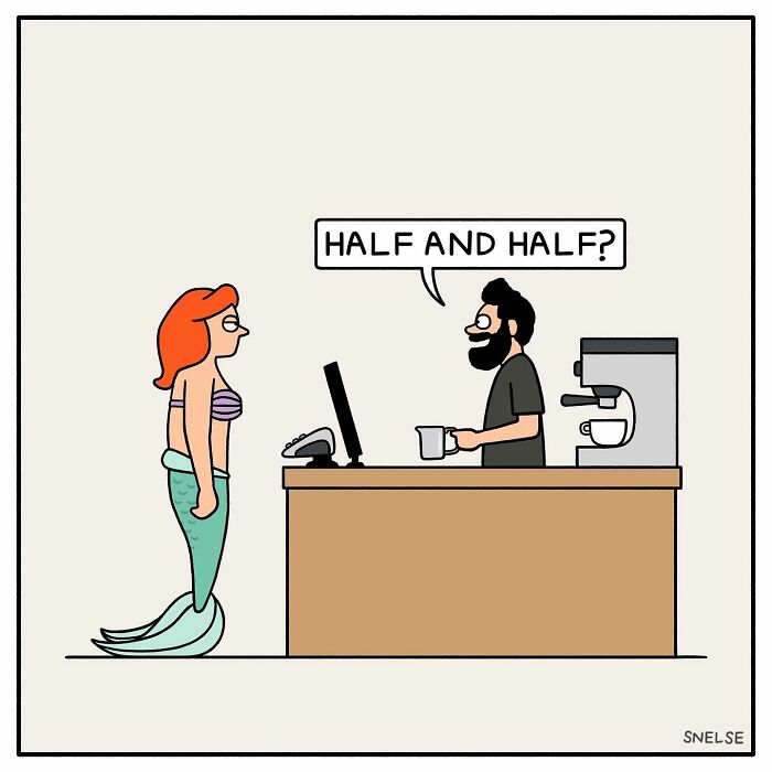 Random And Funny Comics By Snelse