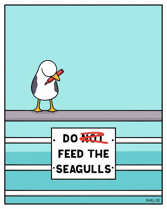 Random And Funny Comics By Snelse