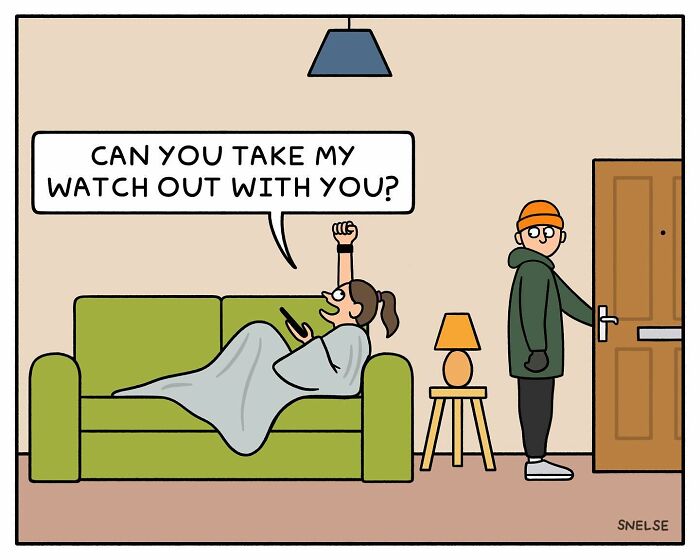 Random And Funny Comics By Snelse