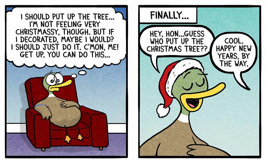 Duck Copes With Everyday Life And Kids One Cartoon At A Time (New Pics)