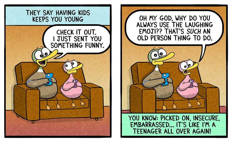 Duck Copes With Everyday Life And Kids One Cartoon At A Time (New Pics)