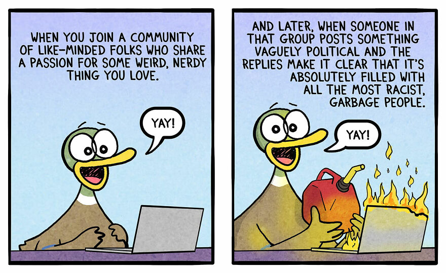 Duck Copes With Everyday Life And Kids One Cartoon At A Time (New Pics)