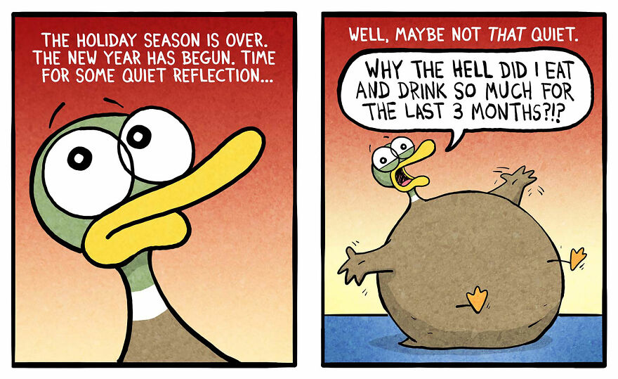 Duck Copes With Everyday Life And Kids One Cartoon At A Time (New Pics)