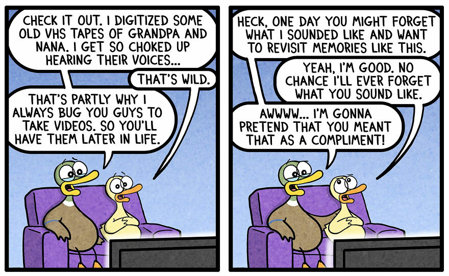 Duck Copes With Everyday Life And Kids One Cartoon At A Time (New Pics)