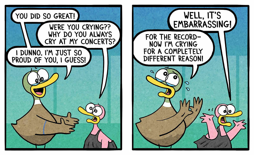 Duck Copes With Everyday Life And Kids One Cartoon At A Time (New Pics)