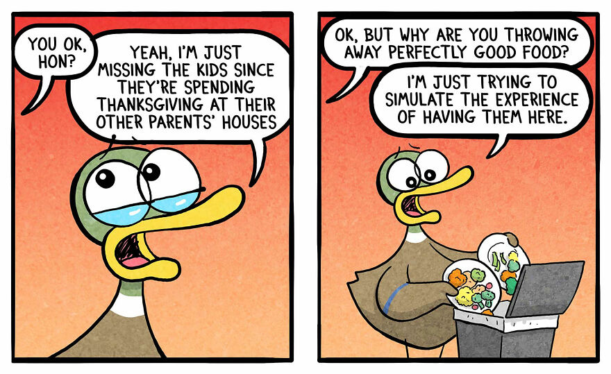 Duck Copes With Everyday Life And Kids One Cartoon At A Time (New Pics)