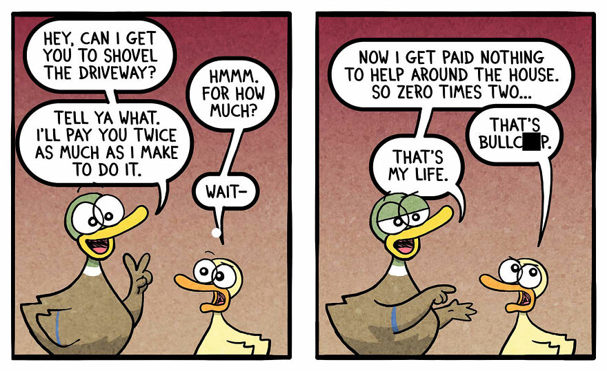 Duck Copes With Everyday Life And Kids One Cartoon At A Time (New Pics)