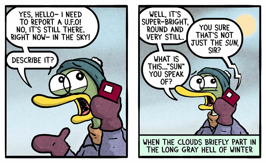 Duck Copes With Everyday Life And Kids One Cartoon At A Time (New Pics)