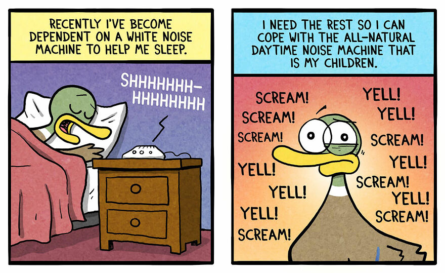 Duck Copes With Everyday Life And Kids One Cartoon At A Time (New Pics)