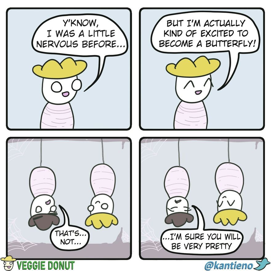 Explore The Darkly Comedic World Of Veggie Donut Comics: A Hidden Gem On Instagram