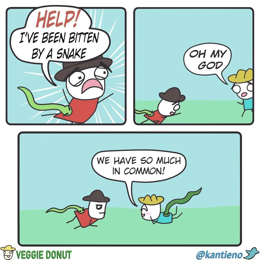 Explore The Darkly Comedic World Of Veggie Donut Comics: A Hidden Gem On Instagram