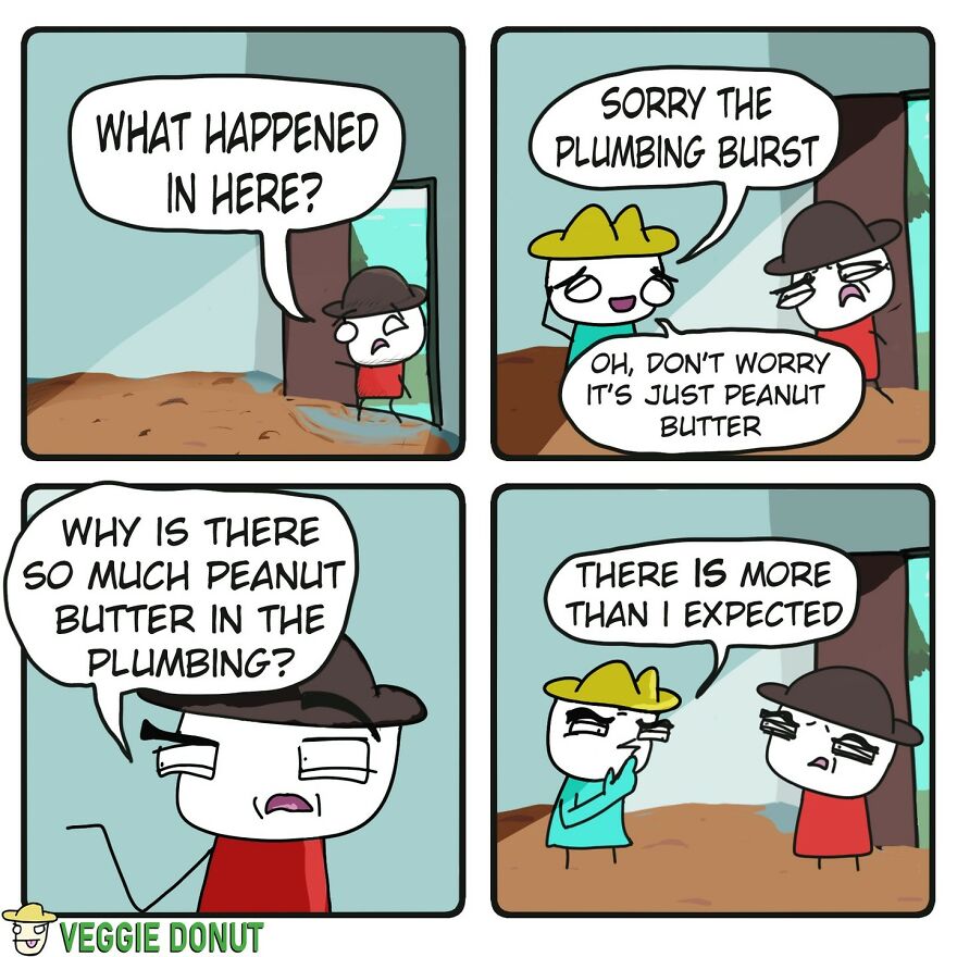 Explore The Darkly Comedic World Of Veggie Donut Comics: A Hidden Gem On Instagram