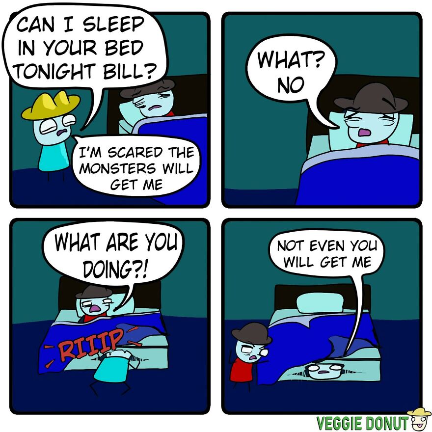 Explore The Darkly Comedic World Of Veggie Donut Comics: A Hidden Gem On Instagram