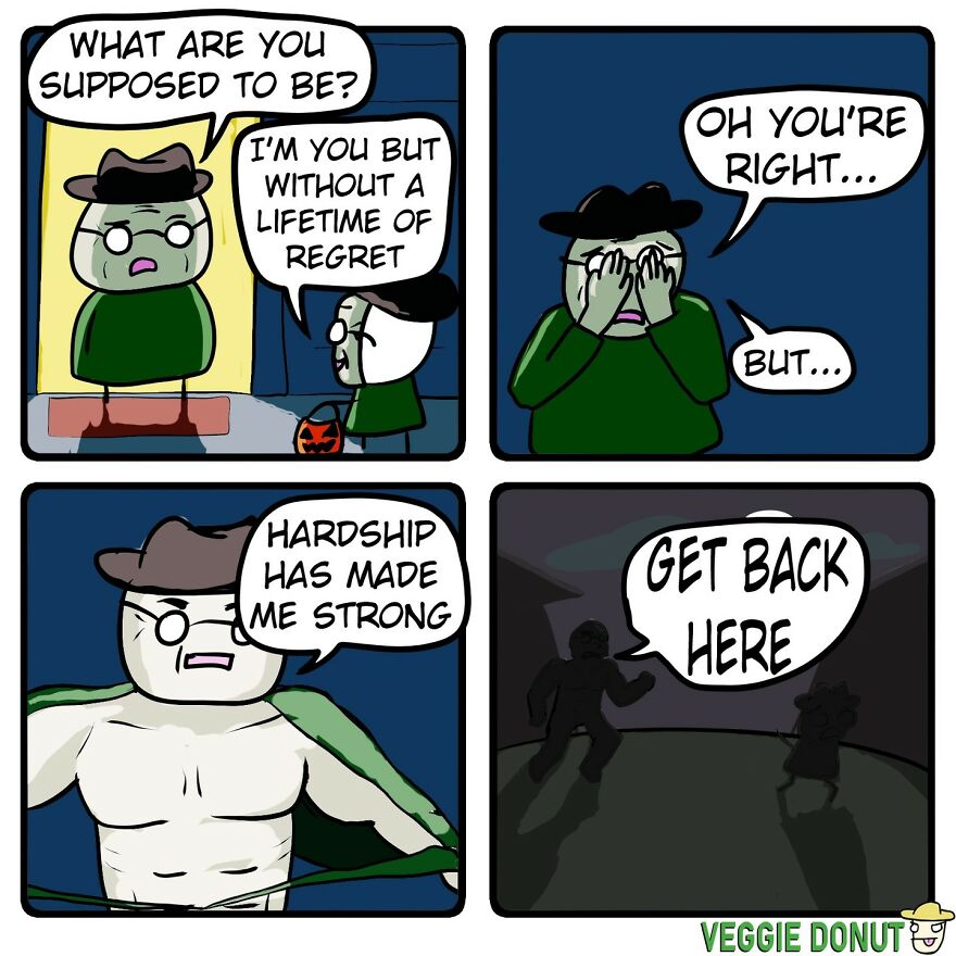 Explore The Darkly Comedic World Of Veggie Donut Comics: A Hidden Gem On Instagram