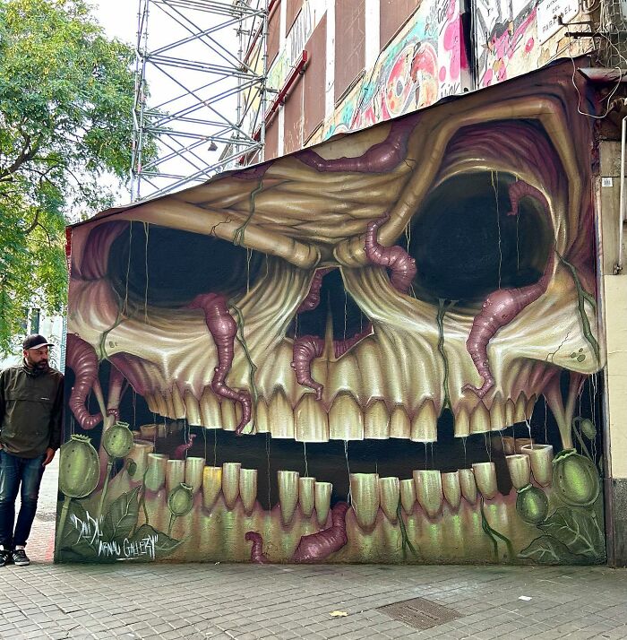 Darkly Twisted Graffiti Artwork Featuring Popular Characters By David Lozano