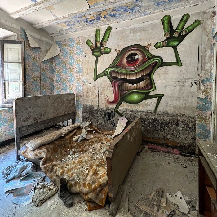 Darkly Twisted Graffiti Artwork Featuring Popular Characters By David Lozano