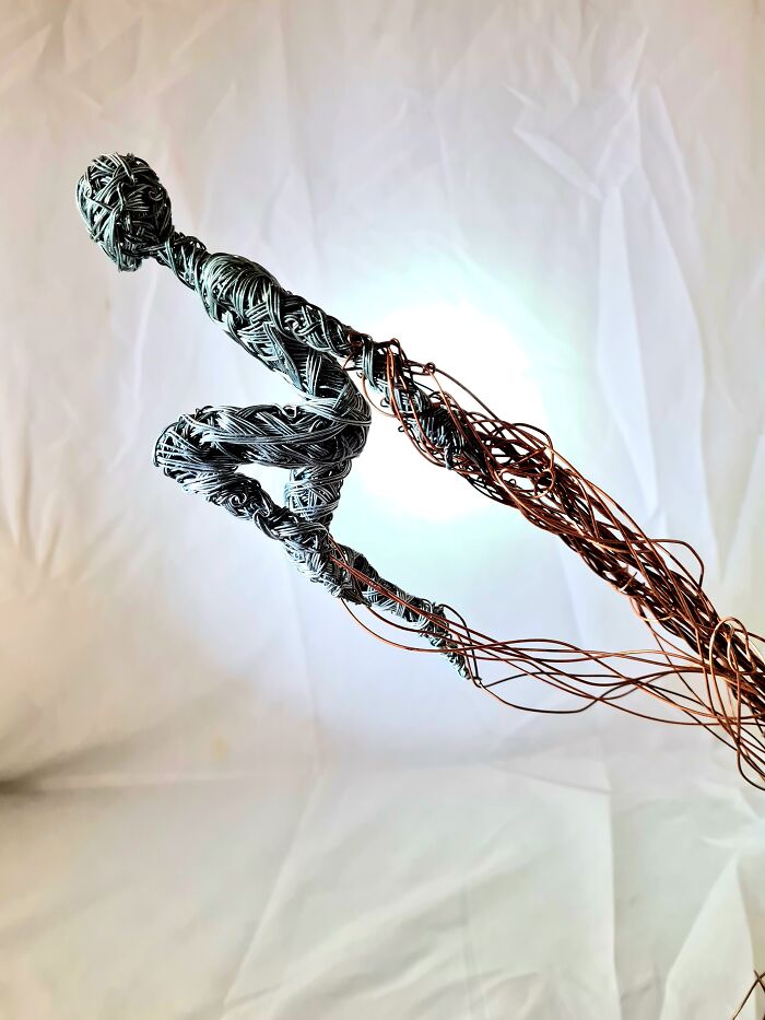 Here Are Some Of The Best Wire Sculptures I've Made