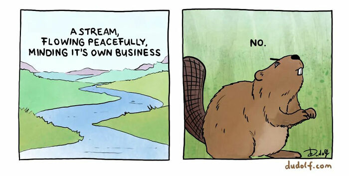 Whimsical Comic By Dudolf