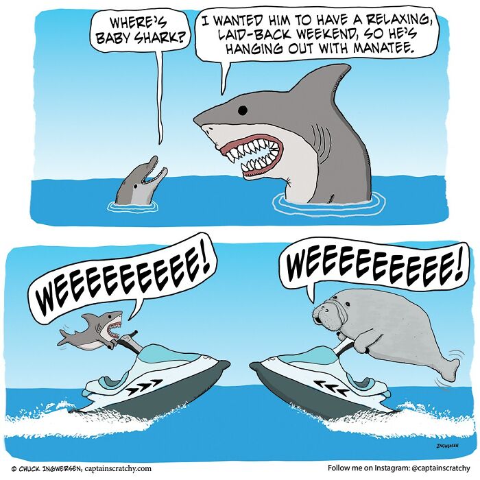 Funny Animal Comics By The Talented Captain Scratchy (New Pics)