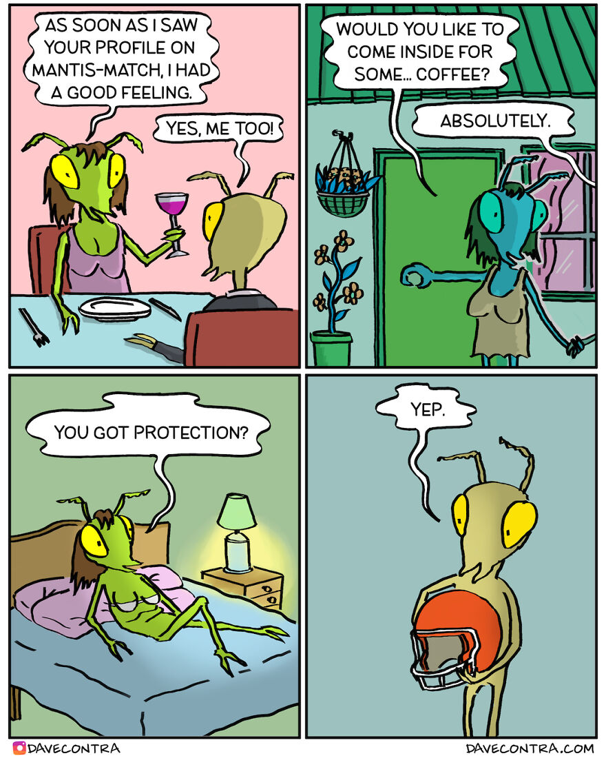 31 Comics With Unexpectedly Dark Twists By Dave Contra (New Pics)