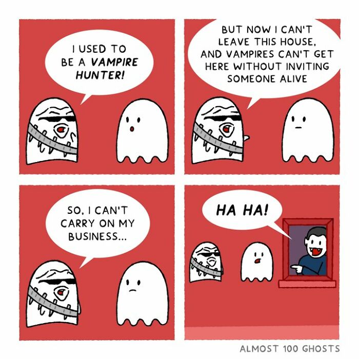 “Almost 100 Ghosts”: 24 New Comics Showing What Ghosts Do When We’re Not Looking