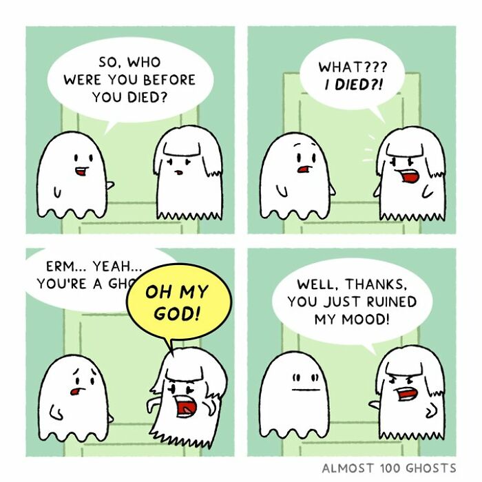 “Almost 100 Ghosts”: 24 New Comics Showing What Ghosts Do When We’re Not Looking