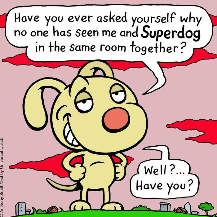 Have Fun With The Adventures Of "Cattitude Ans Doggonit", Where A Blue Cat And A Yellow Dog Are The Protagonists