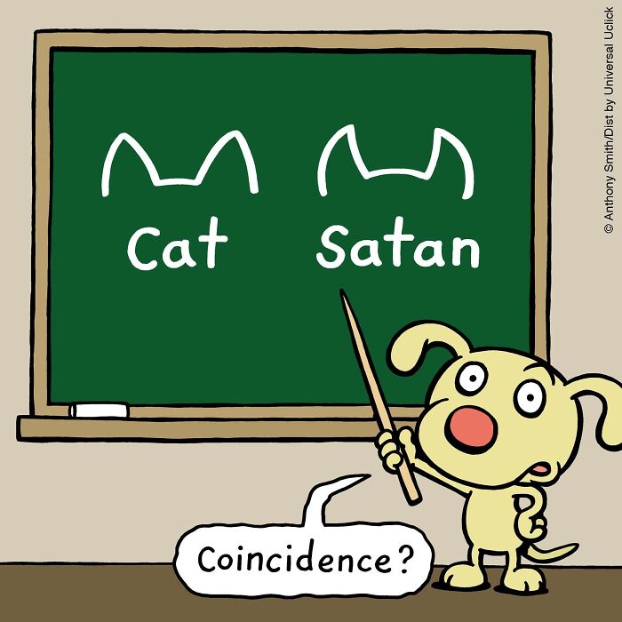 Have Fun With The Adventures Of "Cattitude Ans Doggonit", Where A Blue Cat And A Yellow Dog Are The Protagonists