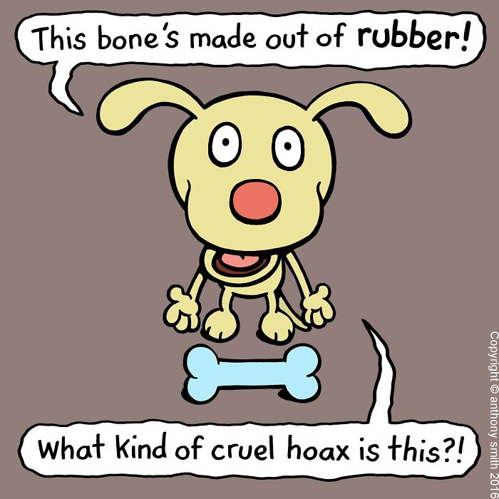 Have Fun With The Adventures Of "Cattitude Ans Doggonit", Where A Blue Cat And A Yellow Dog Are The Protagonists