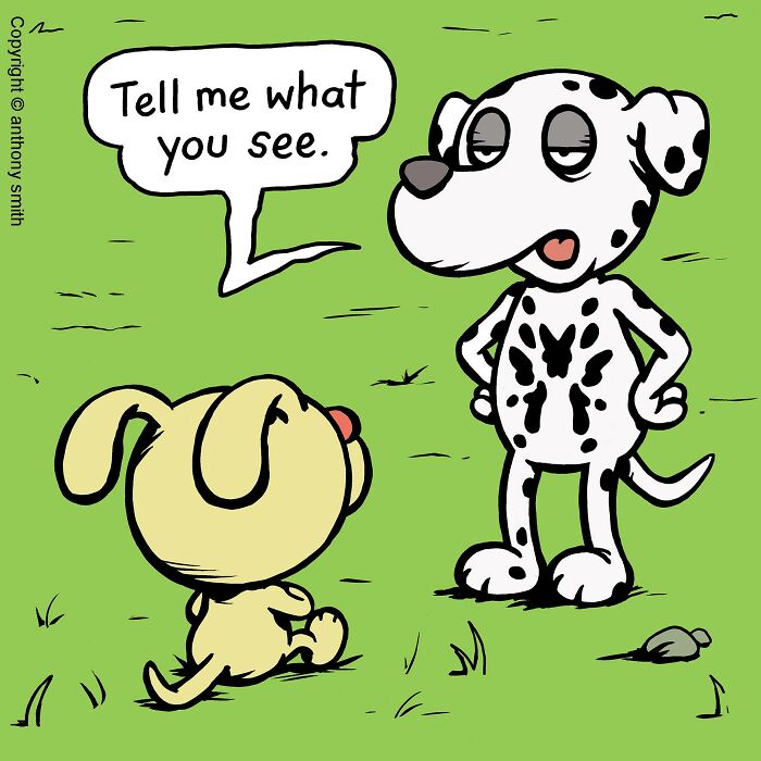 Have Fun With The Adventures Of "Cattitude Ans Doggonit", Where A Blue Cat And A Yellow Dog Are The Protagonists