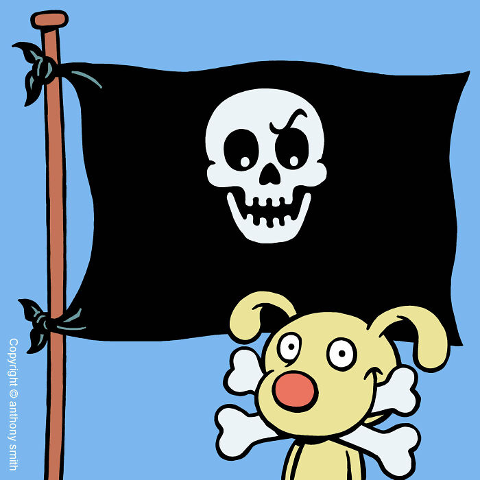 Have Fun With The Adventures Of "Cattitude Ans Doggonit", Where A Blue Cat And A Yellow Dog Are The Protagonists