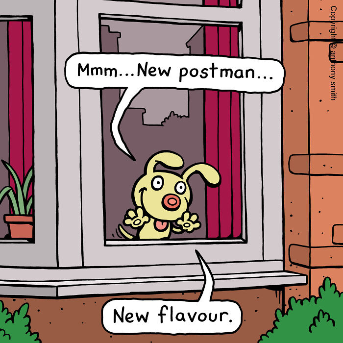 Have Fun With The Adventures Of "Cattitude Ans Doggonit", Where A Blue Cat And A Yellow Dog Are The Protagonists