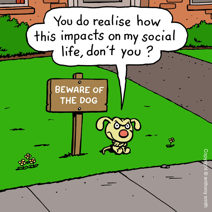 Have Fun With The Adventures Of "Cattitude Ans Doggonit", Where A Blue Cat And A Yellow Dog Are The Protagonists